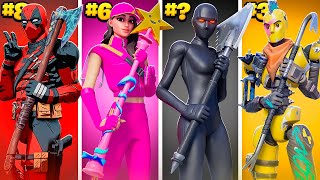 50 Most TRYHARD Fortnite Skin Combos [upl. by Bing]