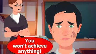 A Janitor’s Son Taught His Teacher a Lesson 20 Years Later  Animated Inspirational Story English [upl. by Naeerb]