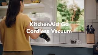 KitchenAid Go Cordless System Kitchen Vacuum [upl. by Ebbarta]