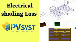 How PVsyst software calculate electrical shading loss in Near Shading Tab [upl. by Reinhold]