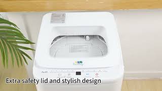 PuriFI Diaper WasherPortable Washing Machine Quietest on the Market Heats Water up to 158F [upl. by Yenetruoc452]