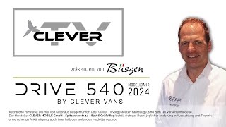 DRIVE 540 by Clever  Neuheit Modelljahr 2024 Messe Düsseldorf [upl. by Colburn]