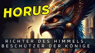 Horus Ägyptischer Gott des Königtums und des Himmels Richter des Himmels Beschützer der Könige [upl. by Nitnelav]