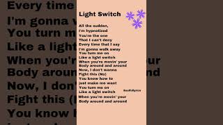 Light Switch lyrics  Charlie puth englishsongs lyrics [upl. by Anikes294]