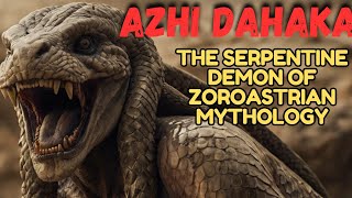 Ancient Lore Unveiled The Terror of Azhi Dahaka demon ahriman persian serpent demonology azhi [upl. by Ewan]