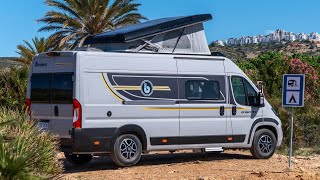 BENIMAR BENIVAN B160 UP 2024 CAMPERVAN FOR FAMILY OF 4 WITH POPUP ROOF [upl. by Lenod]