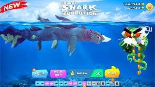 NEW HUNGRY SHARK EVOLUTION UPDATE DEFEATING TRASH MONSTER  Hungry Shark  Shark Game [upl. by Ives856]