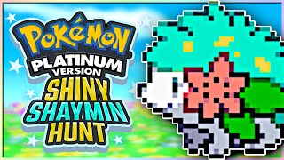 Shiny Shaymin Shiny Hunt  Pokemon Platinum [upl. by Ahsytal]