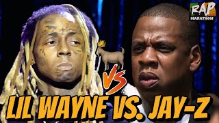 LIL WAYNE VS JAYZ FULL BREAKDOWN [upl. by Atinahc]