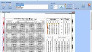 OMR Software  Design OMR Sheet Template in OMR Software [upl. by Nirej]