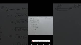 Mathematics class 10 Chcoordinate geometry ex71 with shivangi shorts [upl. by Dinan]