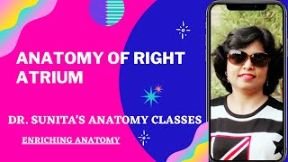 Anatomy of right atrium [upl. by Tom]