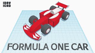 1DAY1CAD FORMULA ONE CAR Tinkercad  Knowhow  Style  Education [upl. by Leslie]