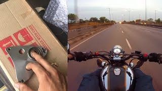 Carberry Vibration Reduction Plate for Royal Enfield  Highway test [upl. by Dupaix165]