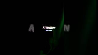 CHARLIE PUTH  ATTENTION LYRICS [upl. by Samuella]