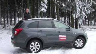 Chevrolet Captiva LT 22 AWD  Weekend Magazin Autotest [upl. by Marder]