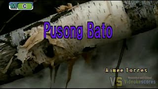 Aimee Torres  Pusong Bato KaraokeLyricsInstrumental [upl. by Mighell]