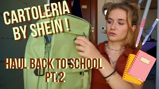 CARTOLERIA by SHEIN HAUL BACK TO SCHOOL PT2😳❤️‍🔥 [upl. by Leuams]