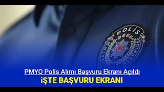 Egm en az lise mezunu polis alımı başvuru ekranı açıldı 2024 PMYO ve komiser yardımcısı [upl. by Fairley]