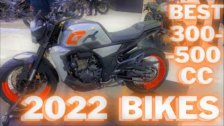 2022 Top 20 Bikes From 300cc To 500cc Engines [upl. by Schoof167]