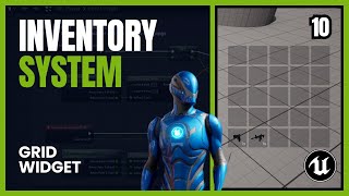 UE5  Inventory System Grid Widget 10 [upl. by Doersten]