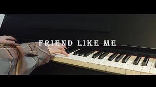 Friend Like Me Aladdin OST Piano Cover [upl. by Enirehtak]