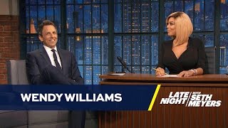 Wendy Williams Hosts Late Night with Seth [upl. by Katrine]