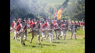 Revolutionary War Reenactment 240th Monmouth [upl. by Jobie]