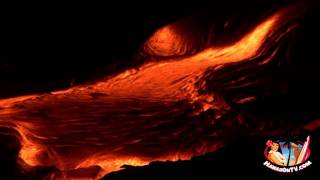 Kilauea Lava Flow  Big Island Hawaii 2011 [upl. by Melar]