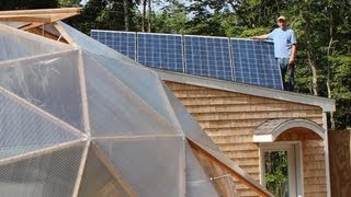 Going OffGrid in the Aquaponic Geodesic Dome Greenhouse [upl. by Kjersti50]