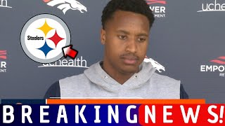 SURPRISE SEE WHAT COURTLAND SUTTON SAID ABOUT FACING THE STEELERS IT SHOOK THE WEB STEELERS NEWS [upl. by Mccall634]