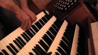 BACH JS Orgelbuchlein  Christ lag in Todesbanden BWV 625 Hauptwerk Orgue Trost [upl. by Isidro]