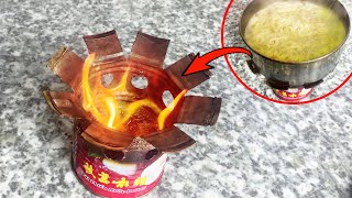 How To Make An Alcohol Stove That Saves Fuel And Is Environmentally Friendly [upl. by Roybn723]