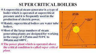 Super Critical Boiler Types Drum type amp Once through boiler Natural convection ForcedCirculation [upl. by Avehs948]