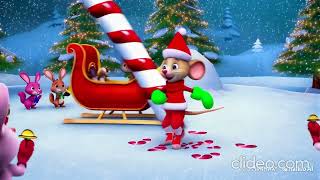 Jingle Bell Dancing Mouse making Celebration  2024  Happy Christmas Day  Jingle Bell [upl. by Nannah]