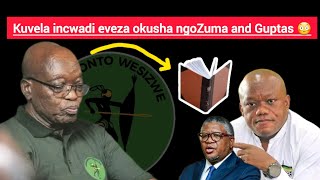 Kuvela incwadi ebhaliwe eveza imfihlo ngo Zuma nama Guptas nezimali ze ANC 😳Zizwele [upl. by Rachele]