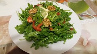 Salade de Roquette  facile amp rapideسلطة جرجير [upl. by Rennoc132]