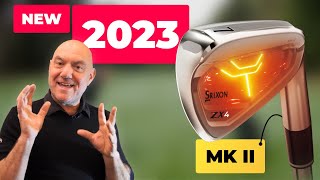 THE NEW 2023 SRIXON ZX4 MK 2 IRONS [upl. by Olive248]