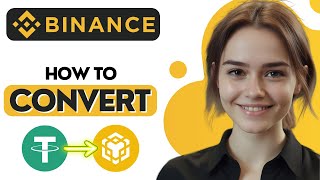 How to Convert USDT to BNB in Binance App [upl. by Aleina]