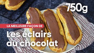 La meilleure façon de Réussir son éclair au chocolat  750g [upl. by Swor]