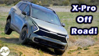 2023 Kia Sportage XPro – Offroad Test Course [upl. by Simon]