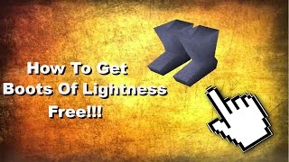 OSRS How To Get Boots Of Lightness [upl. by Mensch]