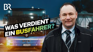 Viel Verkehr wenig Gehalt Das verdient ein Busfahrer in der Großstadt I Lohnt sich das  BR [upl. by Dnama15]