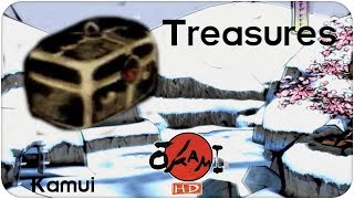 Okami HD Gameplay Walkthrough Kamui Treasure Locations [upl. by Larner]