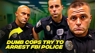 When Dumb Cops TRY to Arrest FBI Police [upl. by Aihcropal]