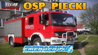 OSP PIECKI Mod do Emergency 4 13 🚨 Niby zwyczajna kolizja a jednak nie [upl. by Golding]