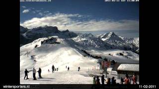 Adelboden  Lenk Betelberg Lenk webcam time lapse 20102011 [upl. by Raskin102]