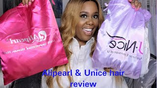 Unice amp Alipearl hair review [upl. by Adnawyt]