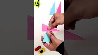 How to Make a Paper Ninja Star easy Shuriken  Origami [upl. by Callean]