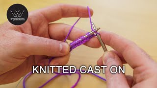 Learn to knit How to cast off  bind off  WAK [upl. by Dnomyad]